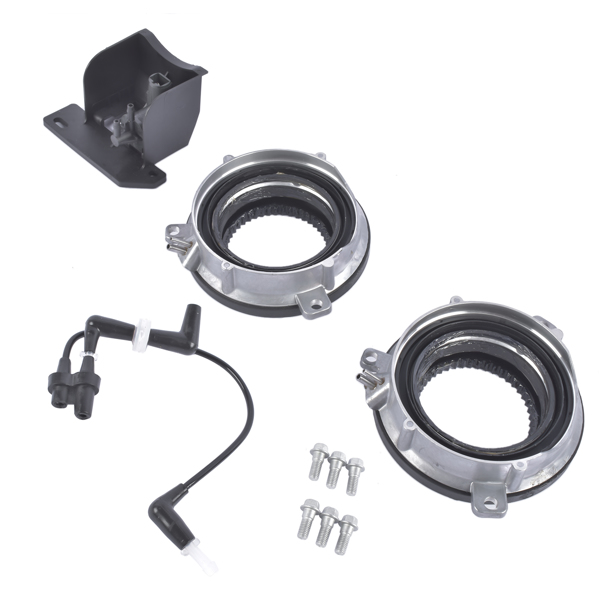 前轮离合器 2pcs Auto Hub Lock Actuators Vacuum Solenoid Purge Valve Set Fit for Ford F-150 Expedition Lincoln Navigator 4x4-6
