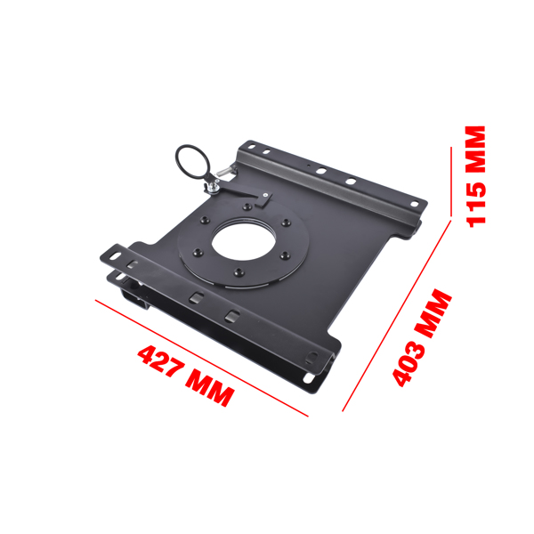座椅旋转支架 Left Driver Side Seat Swivel Base Mount Plate Replacement for Ford Econoline E150 E250 E350 E450 1997-2024-13
