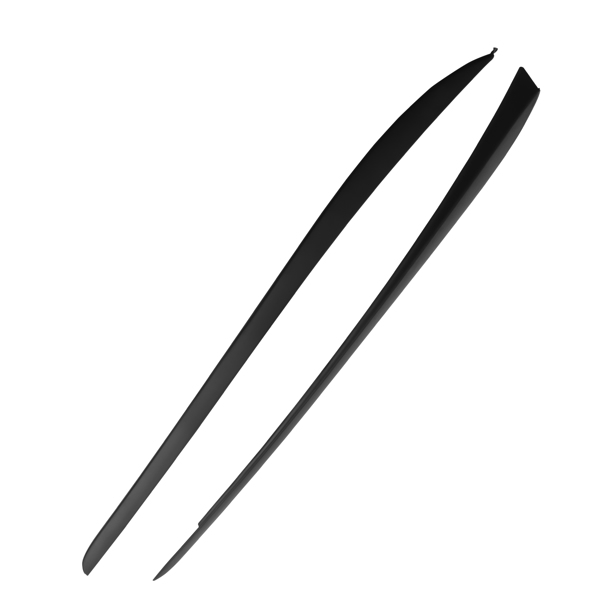 驾驶员侧和乘客侧挡风玻璃立柱饰条 适用于福特福克斯 2012-2018年 CP9Z-5803137-A、CP9Z-5803136-A、CP9Z5803137A、CP9Z5803136A-1