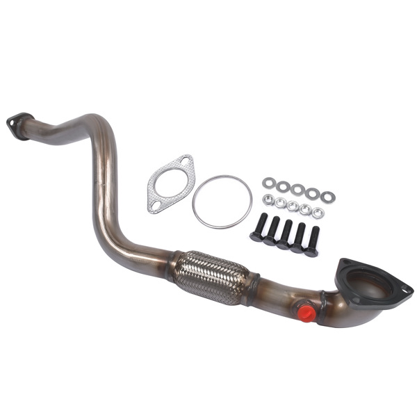 前排气软管 Brand New Front Flex Pipe Fits for Chevrolet Aveo Base Special Value 4-Door 2004-2008-6