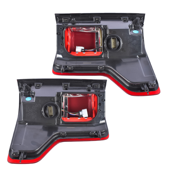 尾灯 Replacement For 2015-2017 Ford F-150 SSV XL XLT Left & Right Side LED Tail Light Brake Lamp W/Blind Spot HL3Z13405D HL3Z13404D-7