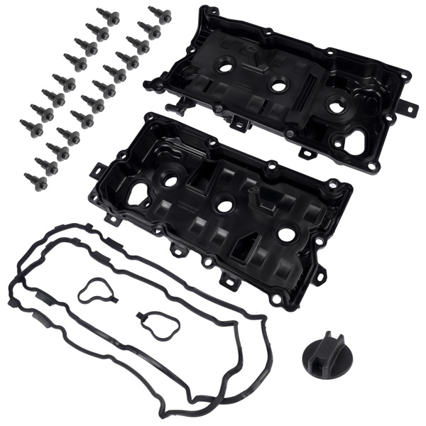 气门室盖 Left+Right Valve Covers Fits for Infiniti JX35 QX60 Nissan Altima Pathfinder 2007-2014 3.5L 13264JA10A 13264JA10B-4