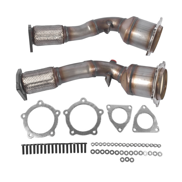 亚马逊禁售 三元催化器 Front Catalytic Converters Replacement for Porsche Cayenne 9P 4.8L V8 2007-10 95511302130-7