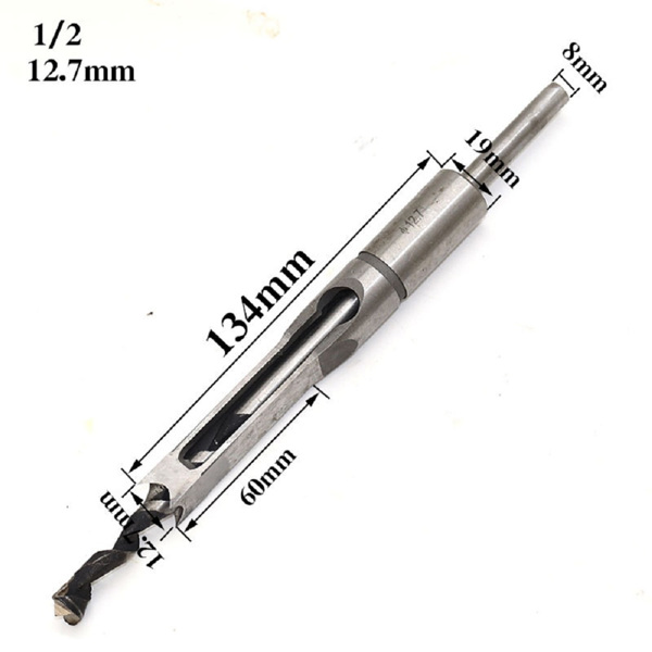 木工开孔 方孔钻4件套（6.4/8/9.5/12.7）-4