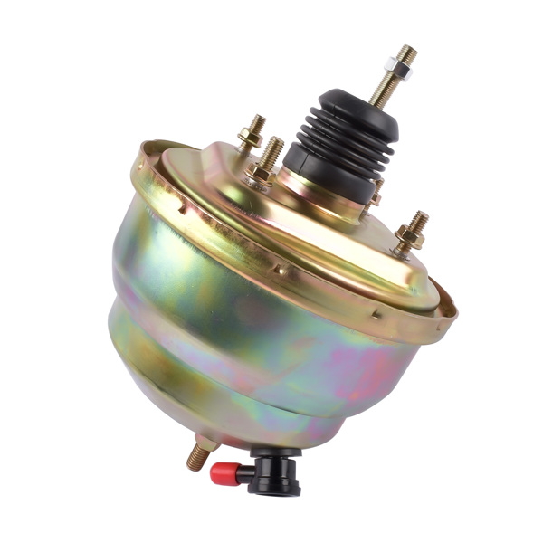 刹车总成 8” Dual Zinc Power Brake Booster Master Cylinder Disc Drum Kit Fit for Chevy GMC Truck C10 Suburban 1967-1972-4