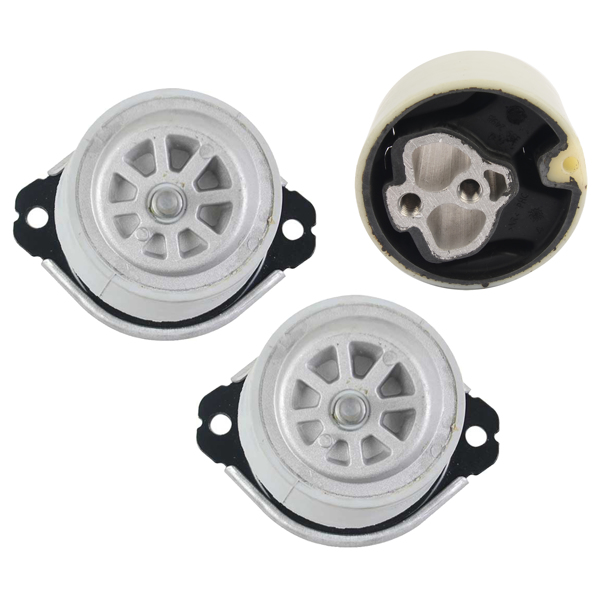 发动机支架 Pair Engine Motor Mounts W/ Trans Mount Replacement for Audi Q7 Volkswagen Touareg 3.6L SUV 7L8199131A 95537504900-7
