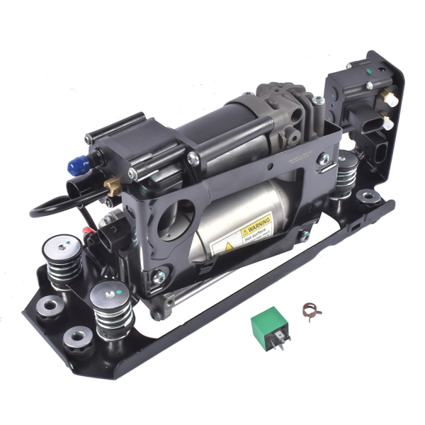 打气泵 Air Suspension Compressor Pump with Valve Block & Relay Replacement for BMW 5er 535i 550i 7er 740i 750i 37206789450 37206794465-6