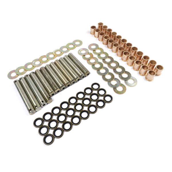 衬套套件 Full Undercarriage Pin Bushing Seal Repair Kit Replacement for Bobcat Loaders MT52 MT55 6730701 6730702-2