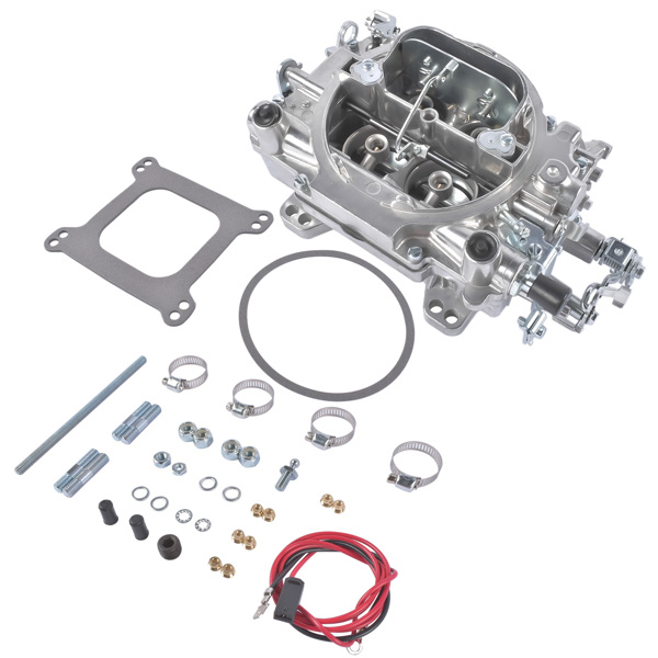 化油器 1405 Carburetor Aluminum Fits for Performer 600 CFM 4-Barrel Square Bore w/ Manual Choke-2