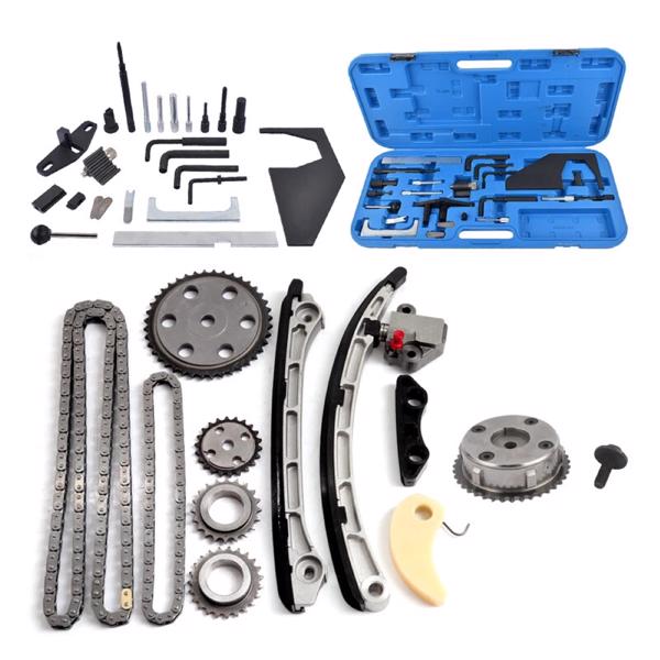 时规修理包 Timing Chain Tool Kit VVT Gear Replacement for 2007-2012 MAZDA 3 6 CX-7 2.3L TURBO L3K914151-3