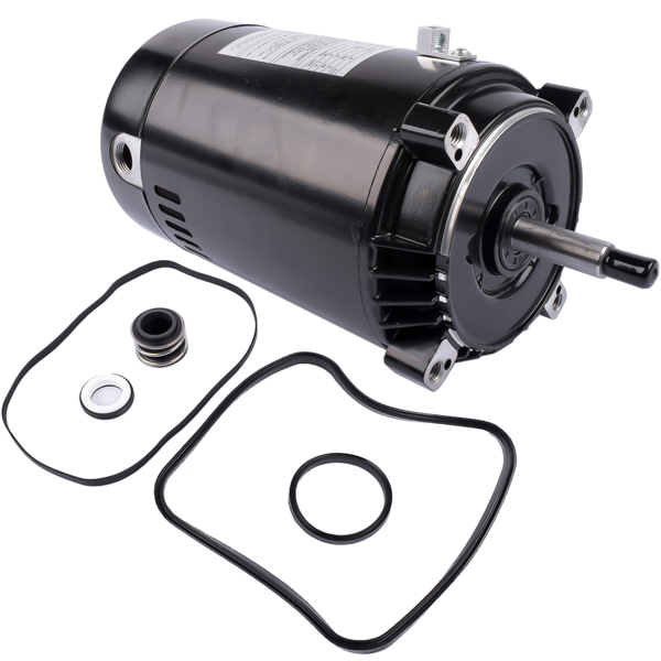 泳池水泵电机 UST1072 Swimming Pool Water Pump Motor C-Face Round Flange 3/4HP 115/230V 56J Frame 3450 RPM-4