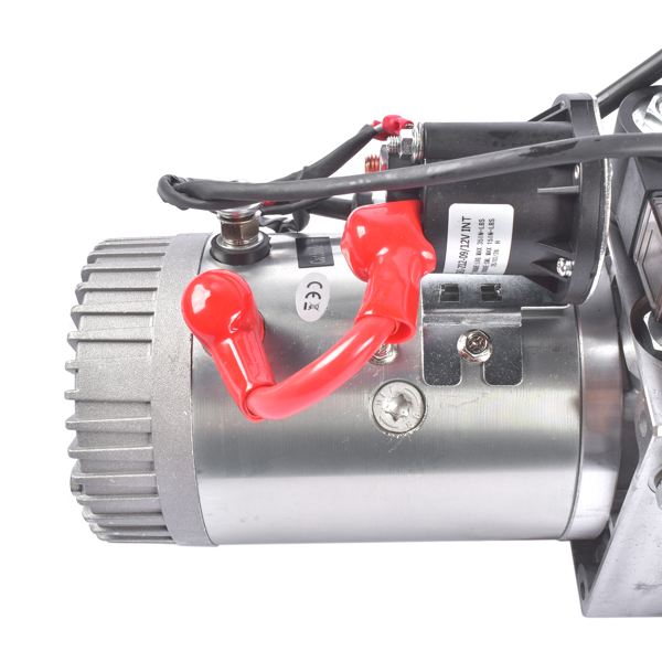 液压泵 20 Quart Single Acting Hydraulic Power Unit 12V DC 3200 PSI Hydraulic Pump for Dump Trailer, Car Lifting-10