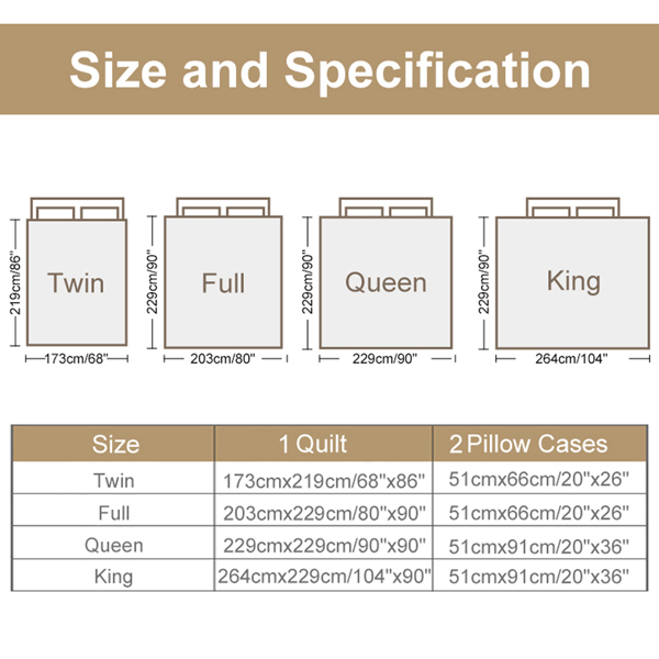 自产数码被子三件套 RDBD2546花卉蝴蝶语 美国小号 （temu仅可自提）-11