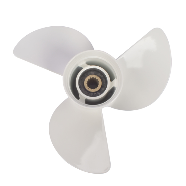 螺旋桨 3-Blade Aluminum Boat Outboard Propeller Fits for Yamaha Engines 50-130HP F75 15 Tooth RH-4