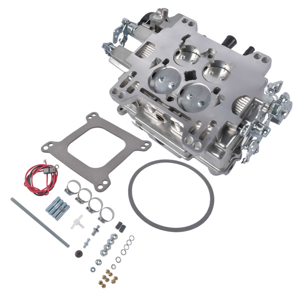 化油器 4 Barrel Carburetor 1403 500 CFM Performer with Electric Choke Square-Flange Fits for Chevy 305 Engine-3