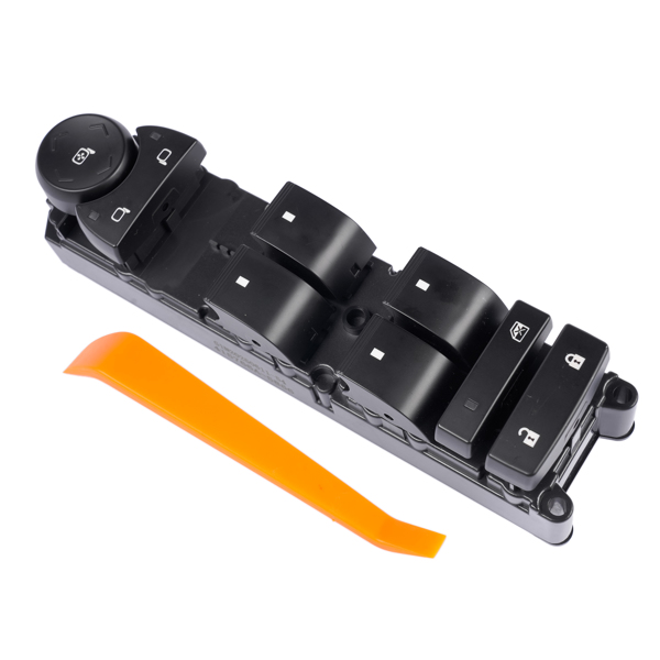 玻璃升降器开关 Front Left Power Window Switch Fit for Chevrolet Silverado 1500 2500 HD 3500 HD Suburban Tahoe Avalanche GMC Sierra Yukon Cadillac Escalade Black 20835552 15093439 920-055-6