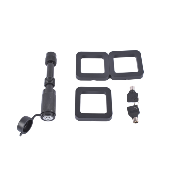 拖车挂接装置Adjustable Trailer Hitch Fits 2-inch Receiver 2" & 2-5/16" Ball w/Anti-Theft Pin-9