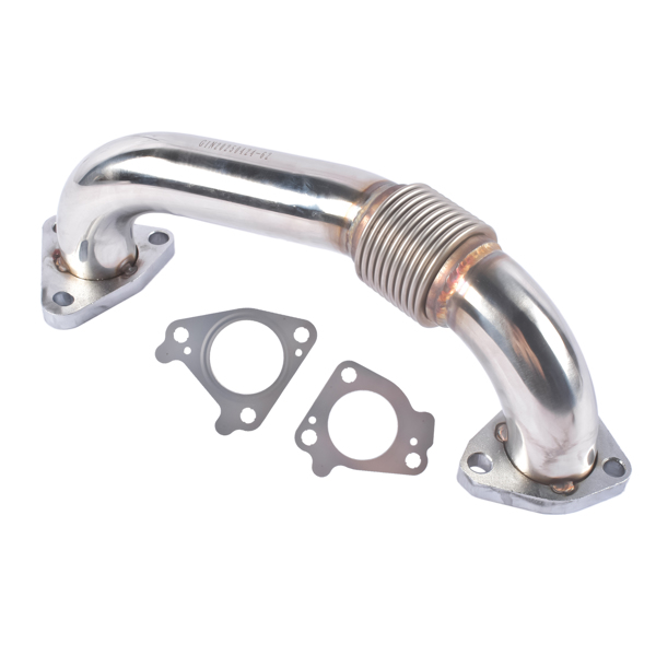 排气管 Heavy Duty Driver Side Exhaust Up Pipe DP0127 Fits for GMC Sierra Chevy Silverado 2500 3500 HD Duramax Diesel 6.6L 2001-2016-2