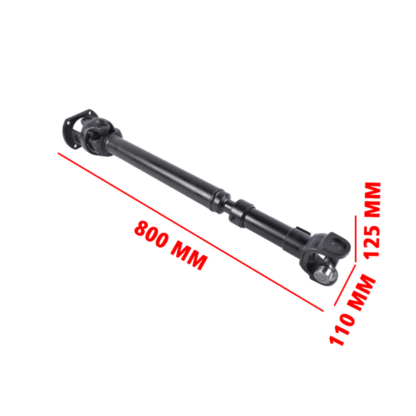 传动轴 Front Driveshaft Prop Shaft Assembly Fits for Chevrolet K10 GMC Jimmy K15 K25 1977-1980 Black-6