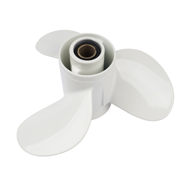 螺旋桨 3-Blade Aluminum Propeller Fits for Yamaha Engines F25 20hp/25hp/30hp 664-45945-00-EL White-3
