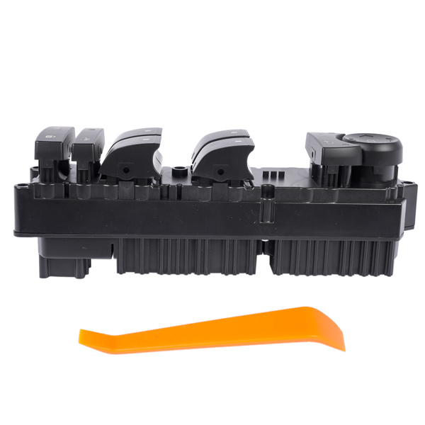 玻璃升降器开关 Front Left Power Window Switch Fit for Chevrolet Silverado 1500 2500 HD 3500 HD Suburban Tahoe Avalanche GMC Sierra Yukon Cadillac Escalade Black 20835552 15093439 920-055-4