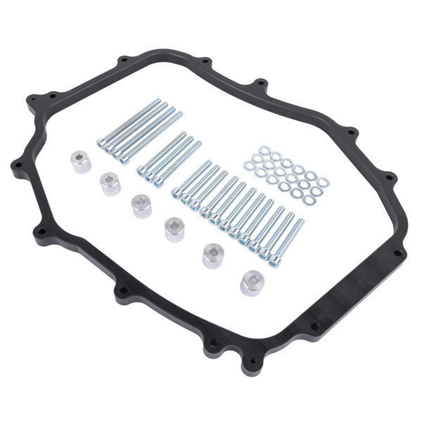 进气歧管配件 5/8" Intake Manifold Thermal Shield Plenum Spacer Fits for Nissan 350Z Infiniti G35 3.5L VQ35DE 2003-2008-4
