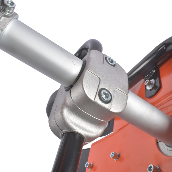 A1-2冲程52cc汽油微耕机 52CC 2-Stroke Gas Powered Tiller Cultivator, Handheld Rototiller for Lawn, Garden and Soil Cultivation-4