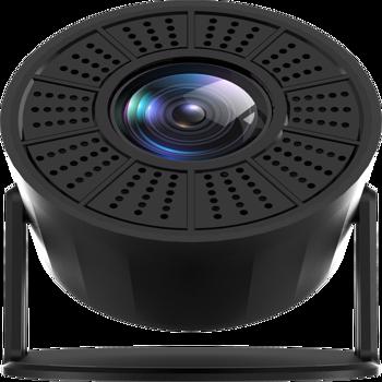 迷你投影仪：便携、高性价比，180° 投影角度，具备无线连接及移动设备兼容性的便携式投影仪（适用于观影）