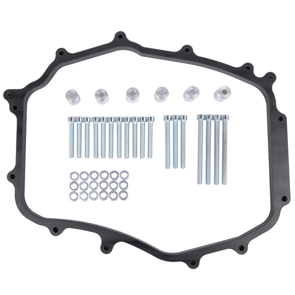 进气歧管配件 5/8" Intake Manifold Thermal Shield Plenum Spacer Fits for Nissan 350Z Infiniti G35 3.5L VQ35DE 2003-2008-2