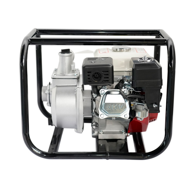 汽油机水泵 Manual 6.5HP 4-Stroke 2 Inch Gas Water Pump Semi-Trash Water Pump Transfer Pump 158GPM 212CC Garden Irrigation 4.8KW-5