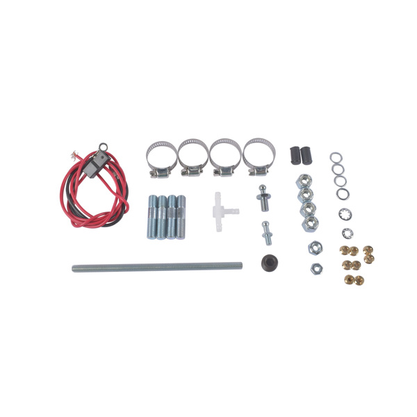 化油器 4 Barrel Carburetor 1403 500 CFM Performer with Electric Choke Square-Flange Fits for Chevy 305 Engine-8