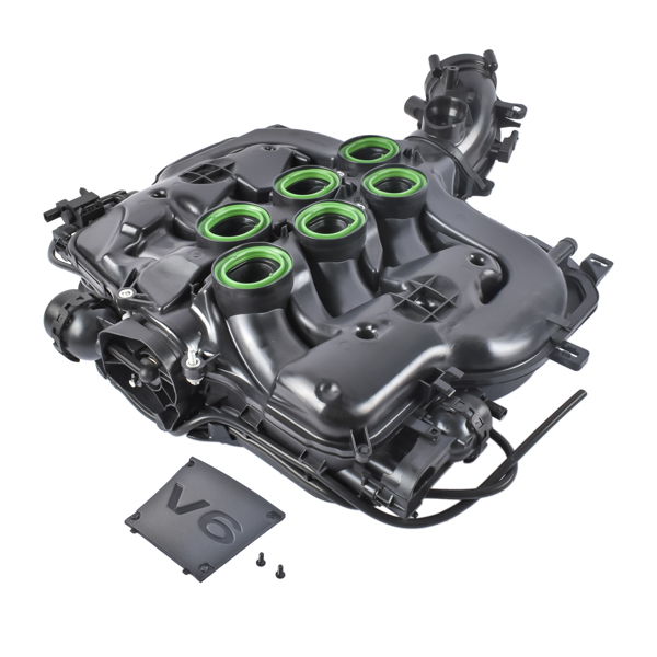进气歧管 Intake Manifold Fit for Mercedes-Benz GLE350 E350 2012-2016 SLK350 2012-2016 C350 2012-2015 R350 2012 ML350 2012-2015 GLK350 2013-2015 E400 C300 3.0L 3.5L Gas/Flex A2761402601 A2761402801-4