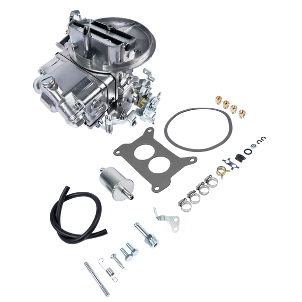 化油器 Carburetor 2 Barrel Fits for Holley 0-4412S 2300 500 CFM w/ Manual Choke Gasoline-7