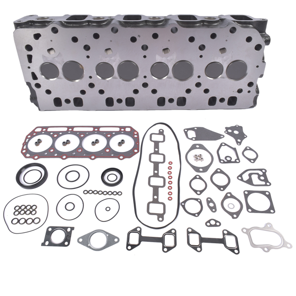缸盖总成 Engine Cylinder Head and Gasket Set Fit for Cummins Engine A2000 A2300 Daewoo Forklift D20S D25S D30S-5