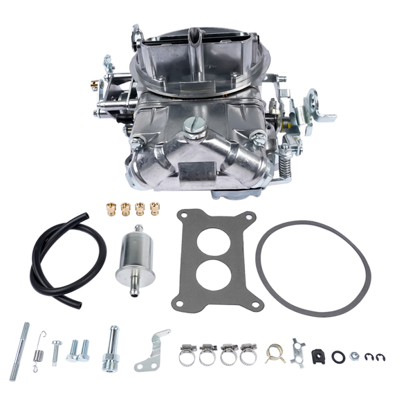 化油器 Carburetor 2 Barrel Fits for Holley 0-4412S 2300 500 CFM w/ Manual Choke Gasoline-6