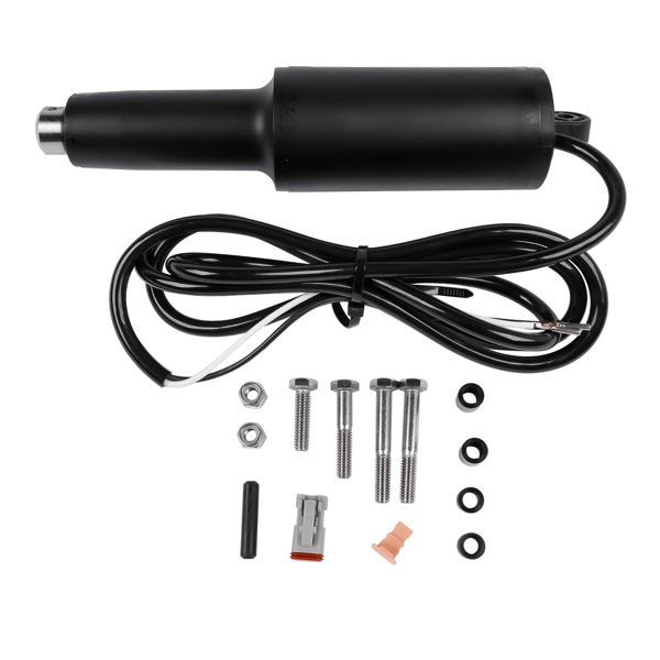 压浪板执行器 Marine Boat Pressure Wave Plate Actuator 101 XD Series Extreme Duty Actuator Black 5/16" Mounting Hardware 2-1/4" Stroke-5
