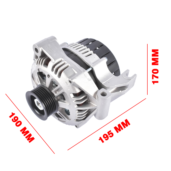 发电机 Alternator 12V 105A Fit for Buick LeSabre 2000-2004 Pontiac Bonneville 2000-2004 V6 3.8L 3800CC 10464439 8245N 8245 10480411 10464491-5