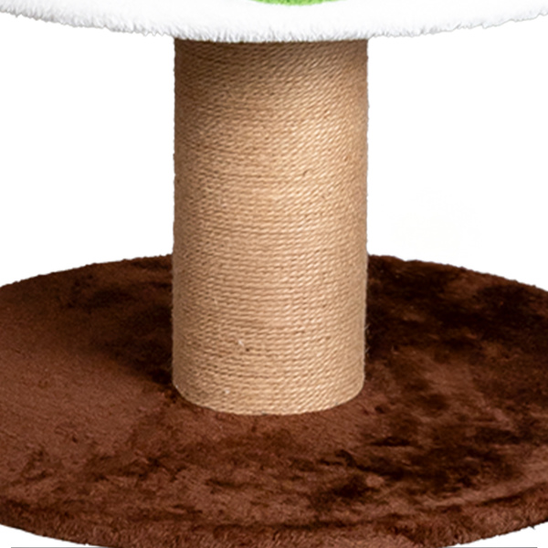 60*60*150CM 雪花四层圣诞躲藏猫树 草绿色带白边 猫爬架 宠物节日用品-13