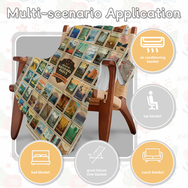 自产法莱绒毛毯 SWFT11325地理图 130X150cm （temu仅可自提）-13