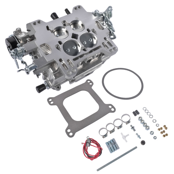 化油器 4 Barrel Carburetor 1403 500 CFM Performer with Electric Choke Square-Flange Fits for Chevy 305 Engine-2