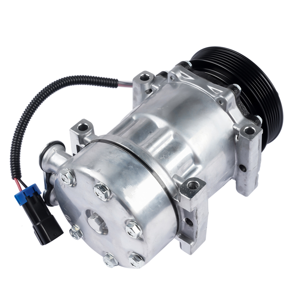 汽车空调压缩机 F696001122 A/C Compressor w/Clutch Fit for Kenworth C500 K100E T2000 T300 T400 T660 T800 W900 Peterbilt 200 224-5