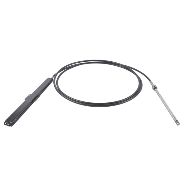 转向拉线 Back Mount Rack & Pinion Single Cable SSC134 Series 18 Foot Fit for SeaStar Helm and Bezel Kits SH5210P/SB39526P and SH5230P/SB39544P (NFB)-1