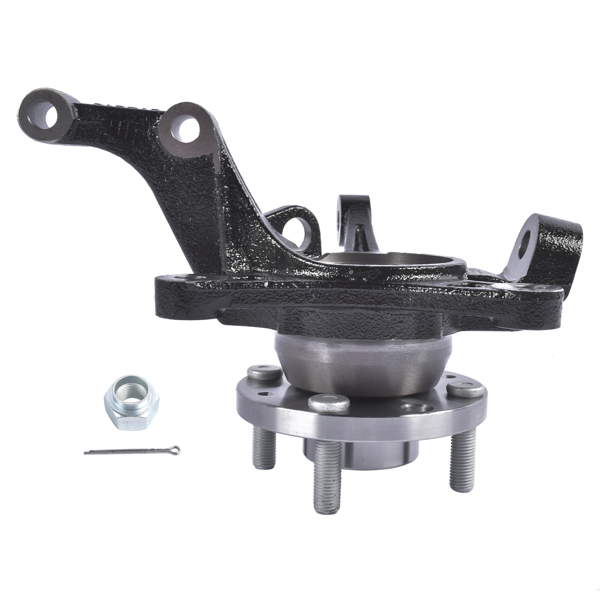 转向节总成 Front Right Steering Knuckle Assembly Fit for Chevy Aveo Aveo5 Pontiac G3 L4 1.6L 96535191 96870494-1