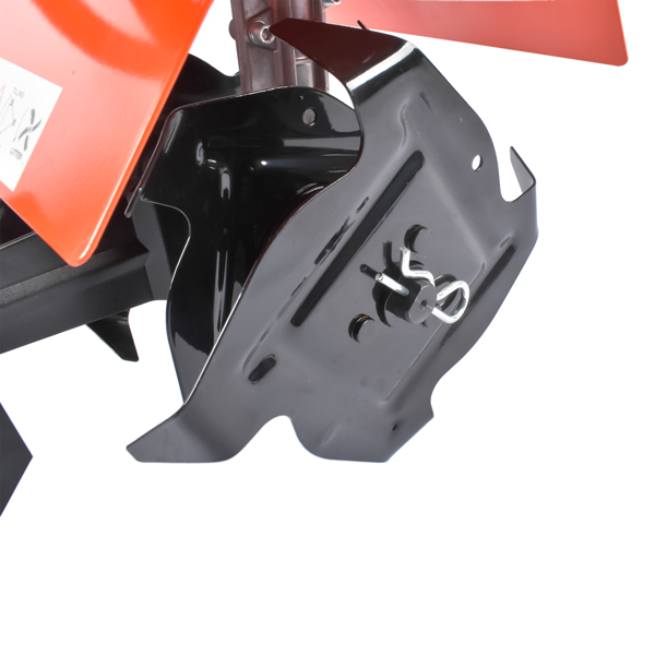 A1-2冲程43cc汽油微耕机 43CC 2-Stroke Gas Powered Tiller Cultivator, Handheld Rototiller for Lawn, Garden and Soil Cultivation-5