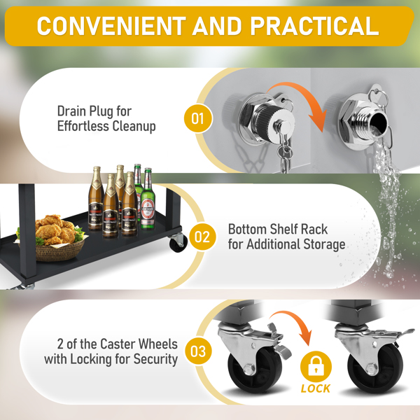 冷冻推车-铁喷塑款-3