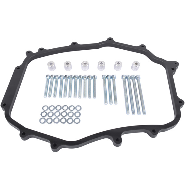 进气歧管配件 5/8" Intake Manifold Thermal Shield Plenum Spacer Fits for Nissan 350Z Infiniti G35 3.5L VQ35DE 2003-2008-1