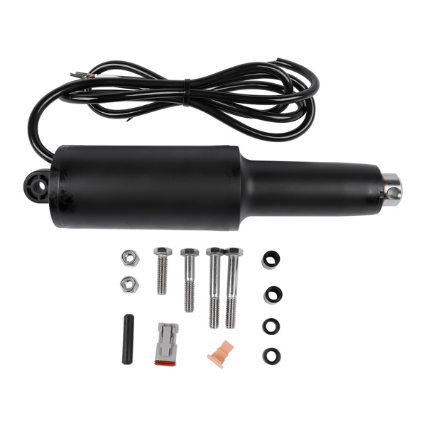压浪板执行器 Marine Boat Pressure Wave Plate Actuator 101 XD Series Extreme Duty Actuator Black 5/16" Mounting Hardware 2-1/4" Stroke-1