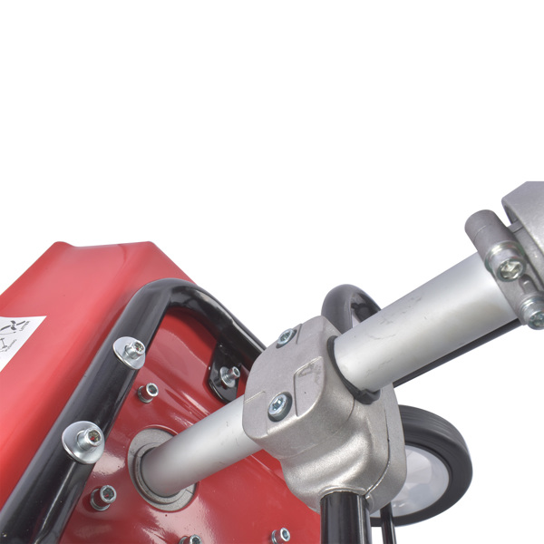 A1-4冲程31cc汽油微耕机 31CC 4-Stroke Gas Powered Tiller Cultivator, Handheld Rototiller for Lawn, Garden and Soil Cultivation-5