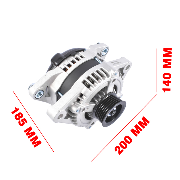 发电机 12V 150A CW Alternator with 6-Groove Pulley Fits for Hyundai Azera Genesis Santa Fe Santa Fe XL Kia Cadenza K900 Sedona Sorento 2011-2019-5