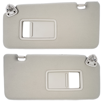 遮阳板 Pair of Left and Right Side Sun Visor Fit for Nissan Versa 1.6L 1.8L 2007-2012